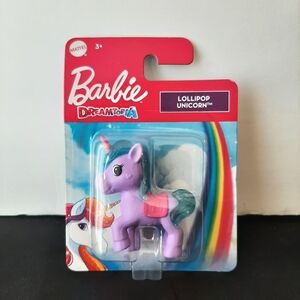 Barbie Dreamtopia Lollipop Unicorn Mattel Mini Collection Figure 2" Toy